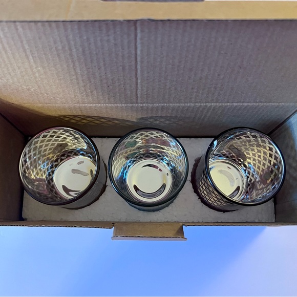 NEW Avon Autumn Romance Tea Light Holders Set of 3 Gold, Silver, and Rose Gold - Picture 6 of 10